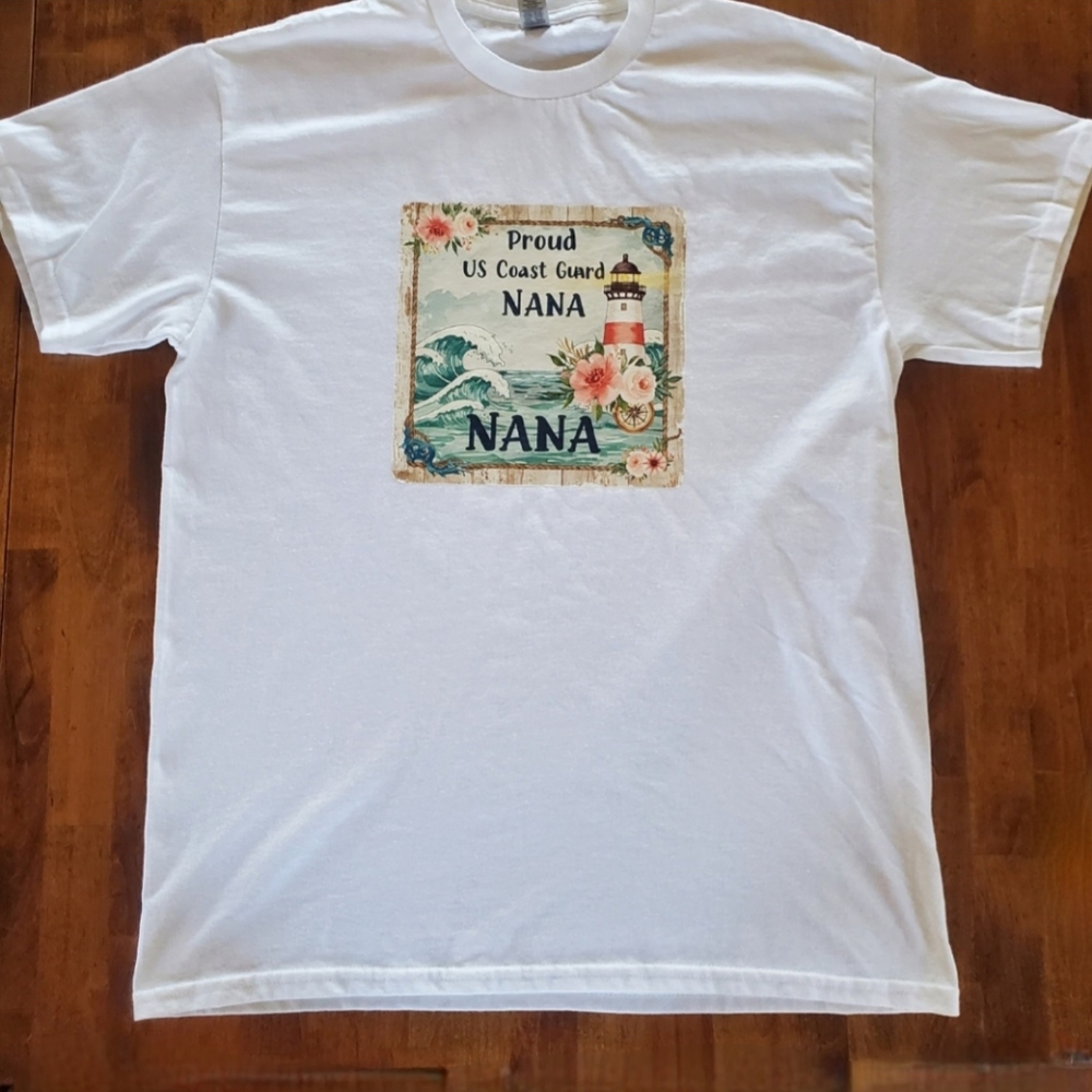 Coast Guard Nana T-Shirt Size Large XL